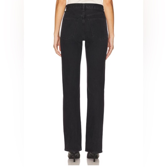 Agolde Leena Mid Rise Baby Flare Jeans - Picture 4 of 16